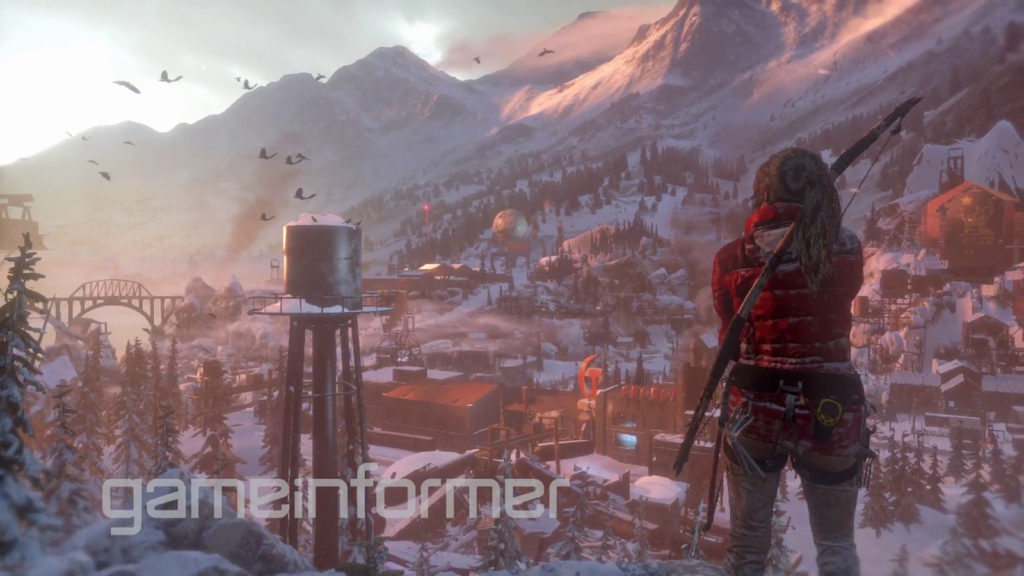 März-Cover von Game Informer zu Rise of the Tomb Raider