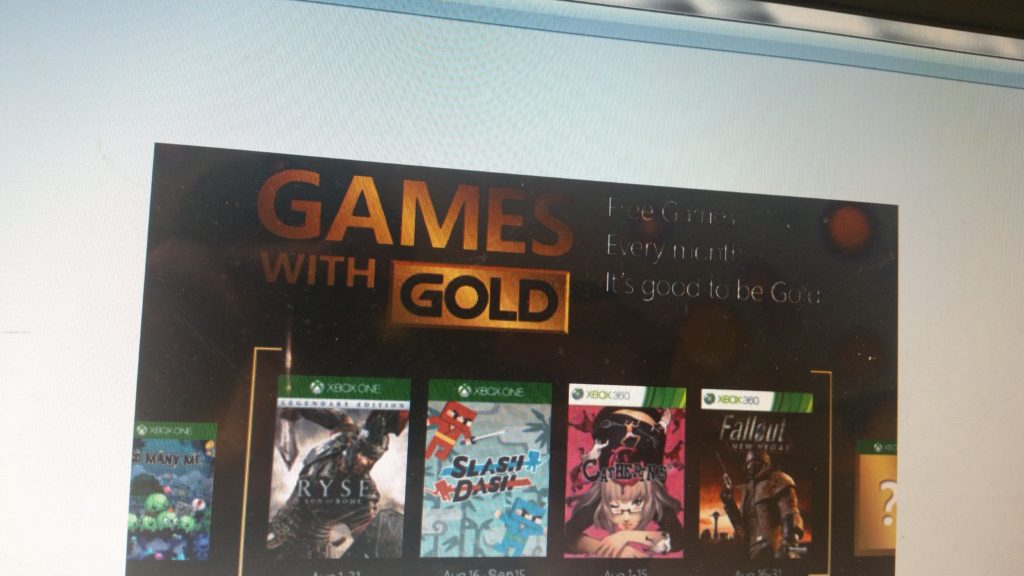 Games with Gold für August