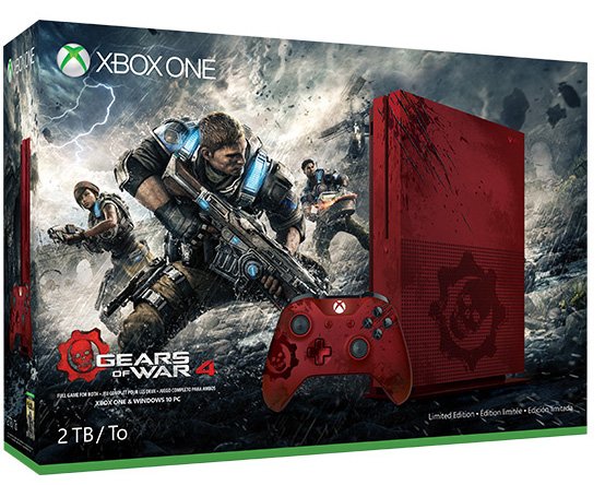 Xbox One S Gears of War 4 Limited Edition
