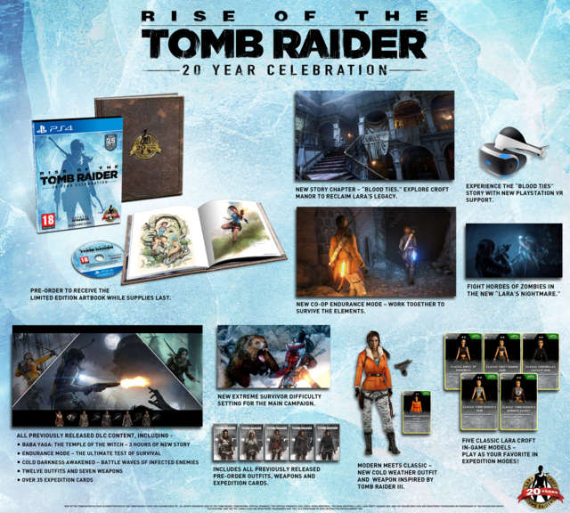 Rise of the Tomb Raider 20 Year Celebration Edition