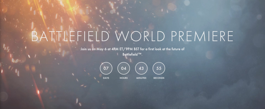 Battlefield Premiere Countdown