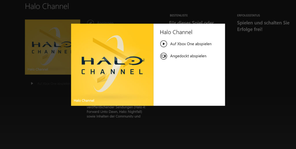 Halo Channel App