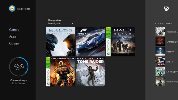 New Xbox One Experience