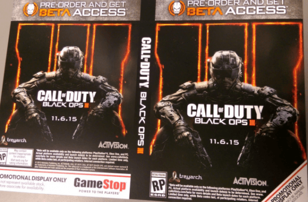Call of Duty: Black Ops 3 Beta Poster Promo