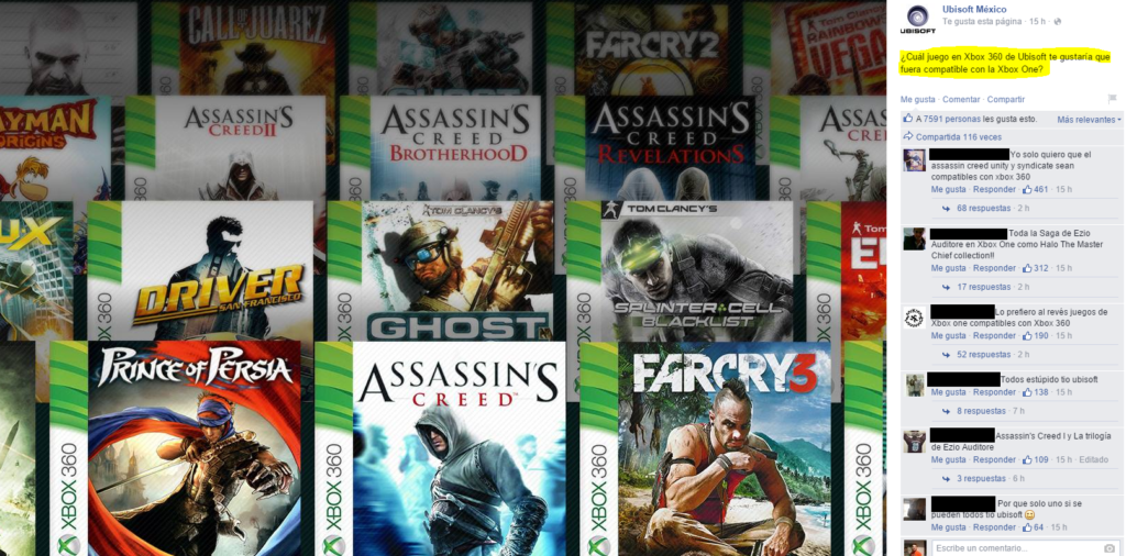 Ubisofts mögliche abwärtskompatible Spiele für Xbox One